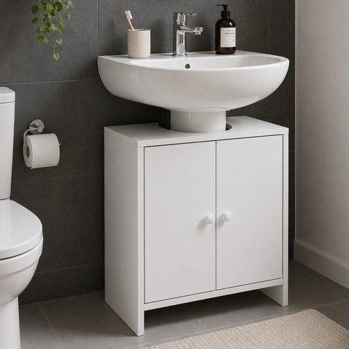 Bathroom sink cabinet - bathroom,