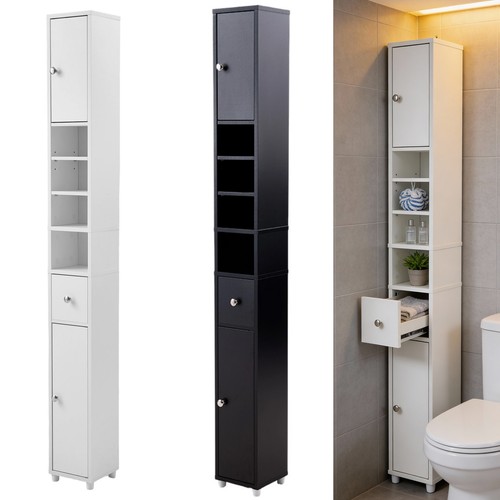 Narrow bathroom tall unit - bathroom,