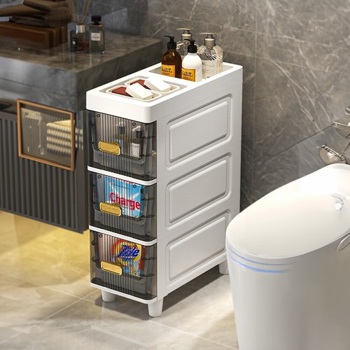 Slim bathroom storage cabinet - slim,