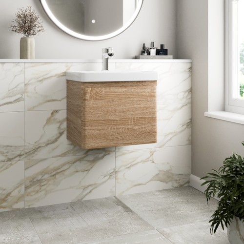 Wall mounted bathroom vanity - mounted,