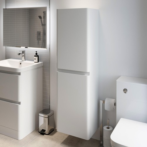 White gloss wall hung - gloss,