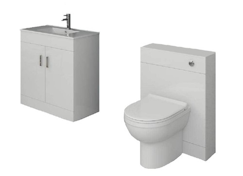 Vanity unit with - unit, combined