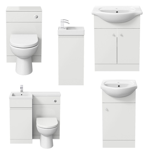 Bathroom vanity unit basin - unit,