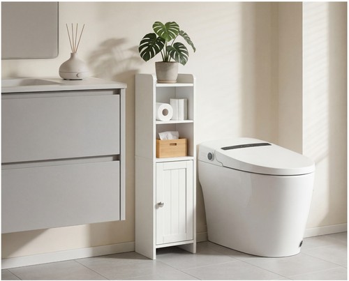 Slim bathroom storage - slim,