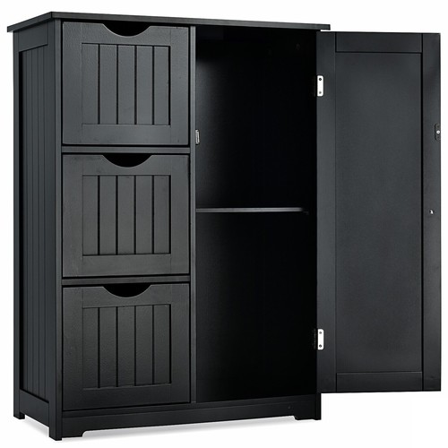 Storage cabinet bathroom - cabinet, floor