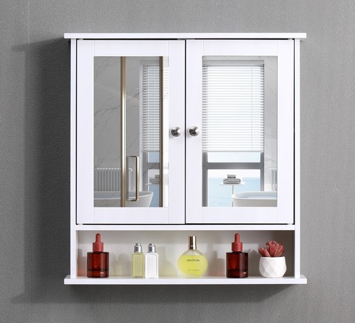 Bathroom wall cabinet storage - wall,
