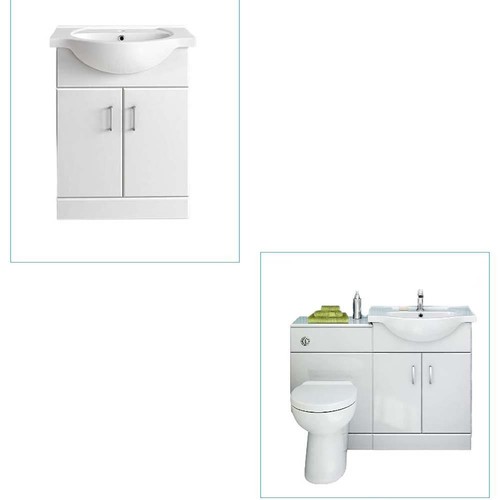Cabinet vanity unit - unit, sink