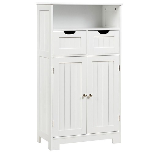 Bathroom floor cabinet wooden - bathroom,