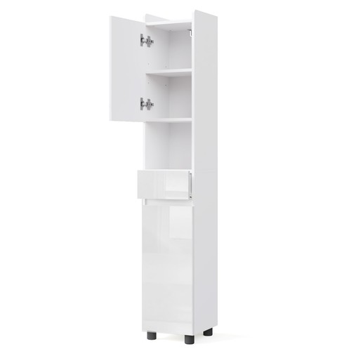 Tall slim bathroom cabinet - slim,