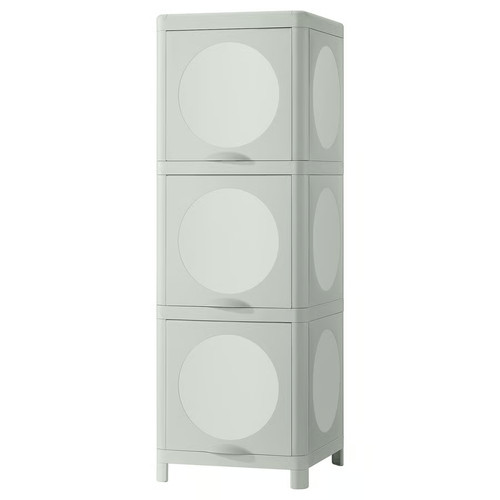 Ikea cabinet with doors - doors, green