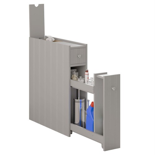 Slim bathroom storage cabinet - storage,
